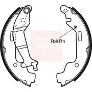 Apec Brake Shoe Set Axle Kit SHU633