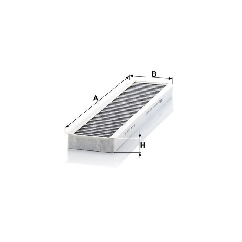 MANN-FILTER Cabin Air Filter (Pollen Filter) below the glove comp fits Mini Mini