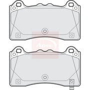 Apec Front Brake Pad Set PAD2185