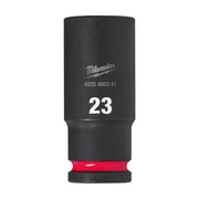 Milwaukee Hex Socket Shw 1/2 Deep 23Mm-1Pc 4932480341 Milwaukee - Dynamic Drive