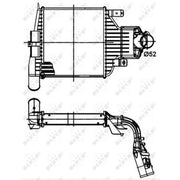 NRF Intercooler (Charge Air Cooler) 30301