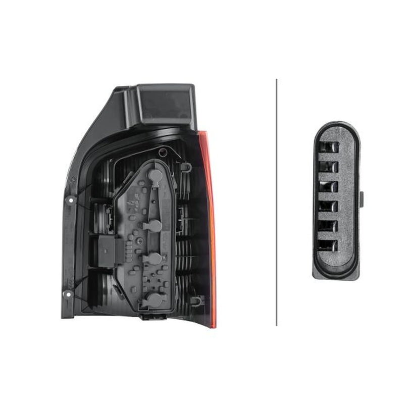 Hella Tail Light / Lamp P21W Left 2SK 008 579-131