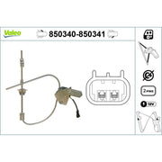 Valeo Electric Window Regulator Lifter Left Front 850340