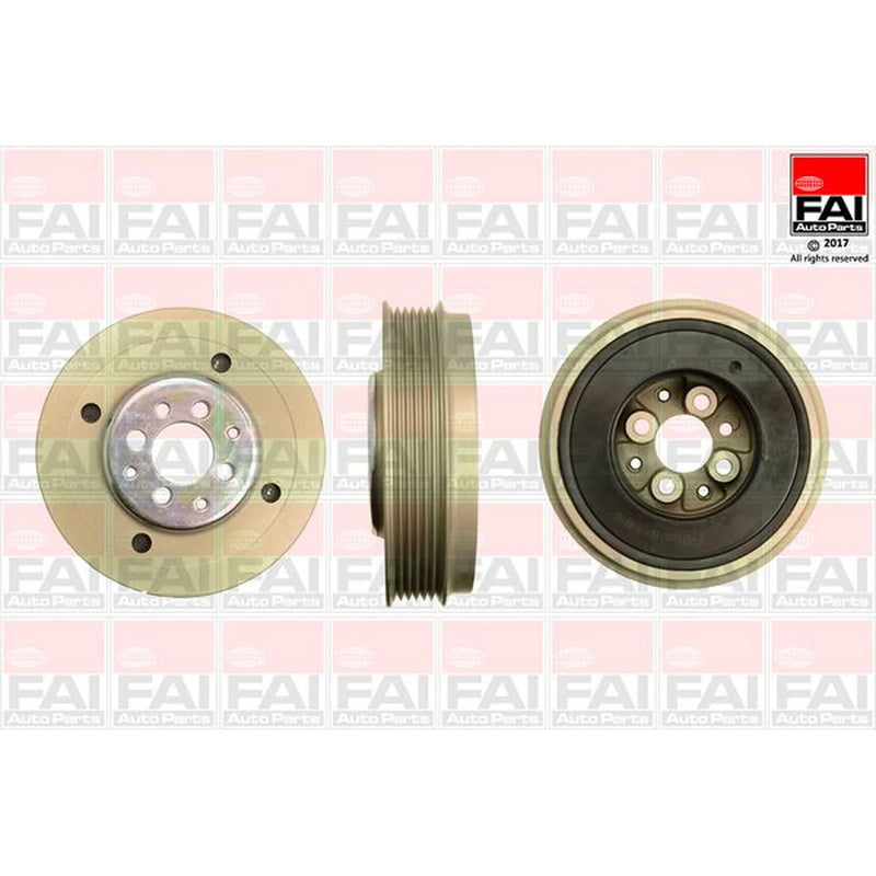 FAI Crank Shaft Belt Pulley fits Audi A3 2000-2003 1.9