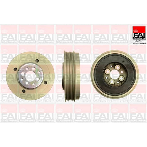 FAI Crank Shaft Belt Pulley fits Audi A3 2000-2003 1.9