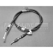 First Line Handbrake Cable Right Rear fits Mazda 626 1987-1992 2.0