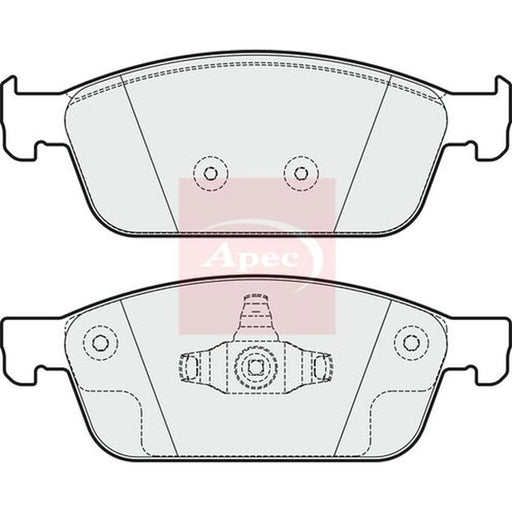 Apec Front Brake Pad Set PAD1949