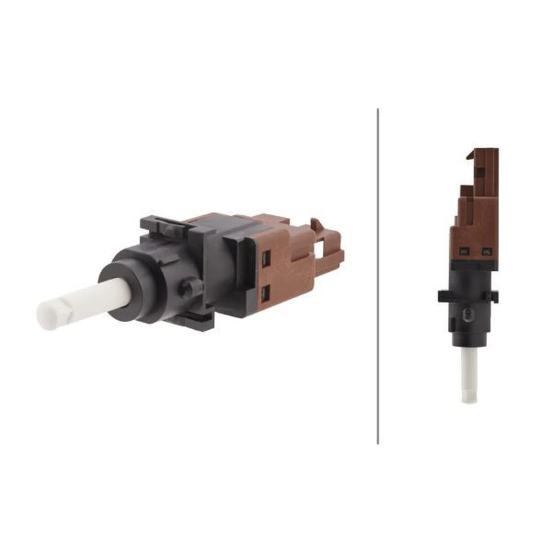 Hella Clutch Control Switch Connectors fits Abarth 500 / 595 / 695 2008 on 1.4