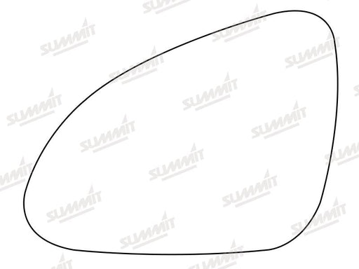 Summit Heated Base Plate With Standard Mirror Glass fits Astra 10 on LHS Summit - Bars 4 Cars