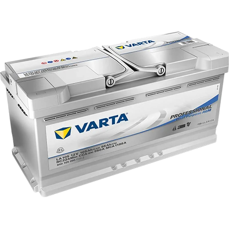 Platinum International Varta AGM 105A Leisure Starter Battery