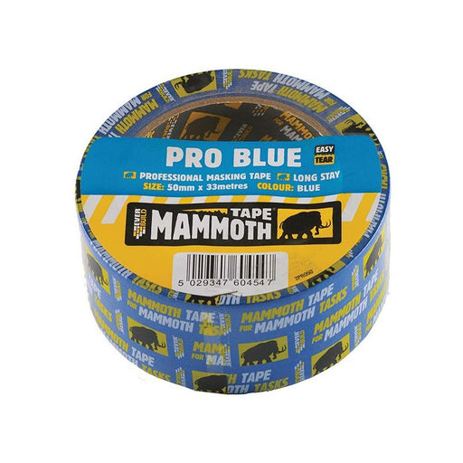 Everbuild Sika Pro Blue Masking Tape 50mm x 33m Everbuild Sika - Dynamic Drive