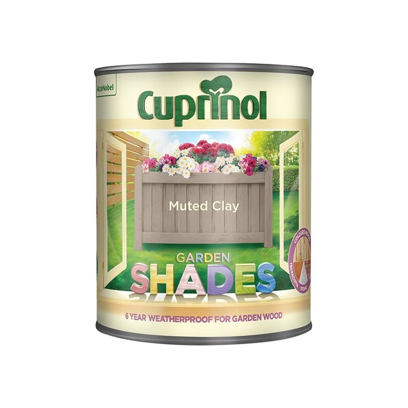 Cuprinol Garden Shades Muted Clay 1 litre Cuprinol - Dynamic Drive