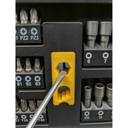 Sealey S01152 Siegen Tools Screwdriver Bit Nut Driver Set 61pce Storage Rack Sealey  - Dynamic Drive