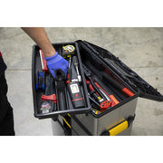 Sealey Mobile Stainless Steel/Composite Toolbox 3 Compartment AP855 Sealey - Dynamic Drive