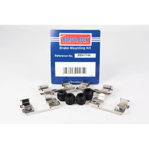 Borg & Beck Brake Pad Accessory Fitting Kit Front BBK1746