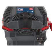 Sealey Garage Vacuum 1500W with Remote Control Wall Mounting GV180WM Sealey - Dynamic Drive