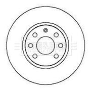 Borg & Beck Front & Rear Brake Discs & Pads fits Opel Meriva B 2010-2017 1.4