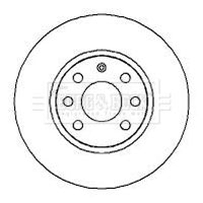 Borg & Beck Front & Rear Brake Discs & Pads fits Opel Meriva B 2010-2017 1.4