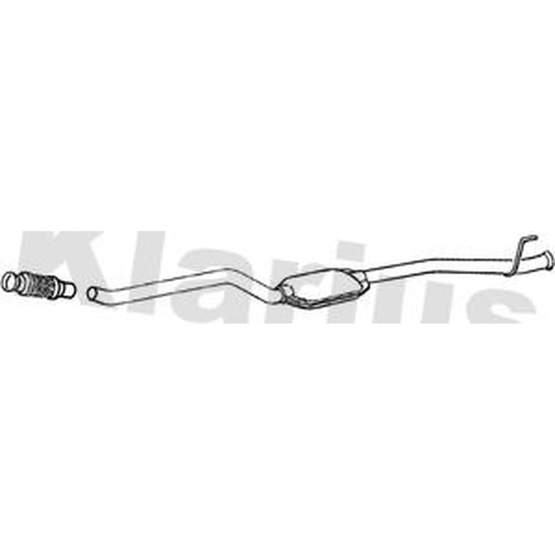Klarius Exhaust Pipe OD fits Mercedes-Benz C-Class 2014-2018