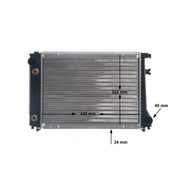 Mahle Engine Radiator fits BMW 3 1983-1993