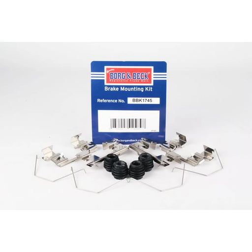 Borg & Beck Brake Pad Accessory Fitting Kit Front BBK1745