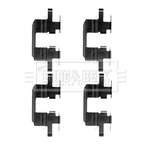 Borg & Beck Brake Pad Accessory Fitting Kit Rear BBK1385
