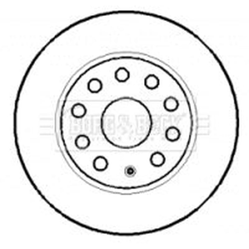 Borg & Beck Front & Rear Brake Discs & Pads fits Seat Altea Xl 2009-2015 1.9 2.0