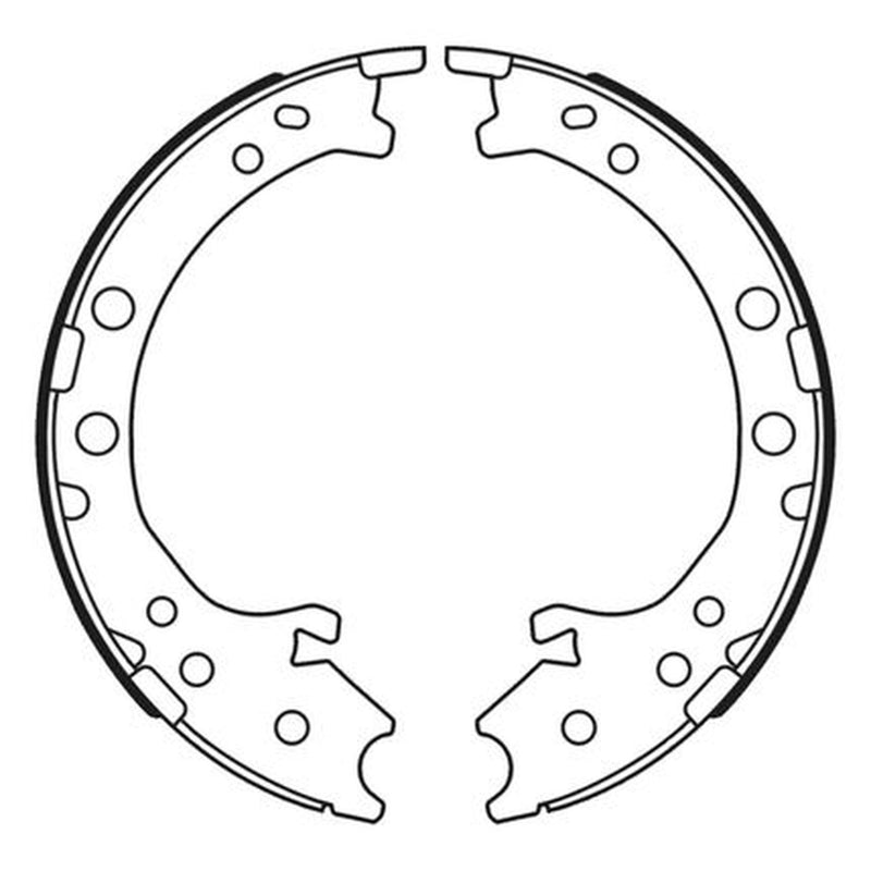 Abtex Brake Shoe Set Axle Kit fits Honda Cr-V 2001-2007 2.0 2.2
