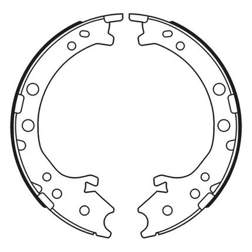 Abtex Brake Shoe Set Axle Kit fits Honda Cr-V 2001-2007 2.0 2.2