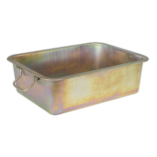 Sealey Metal Drain Pan 20L DRPM4 Sealey - Dynamic Drive
