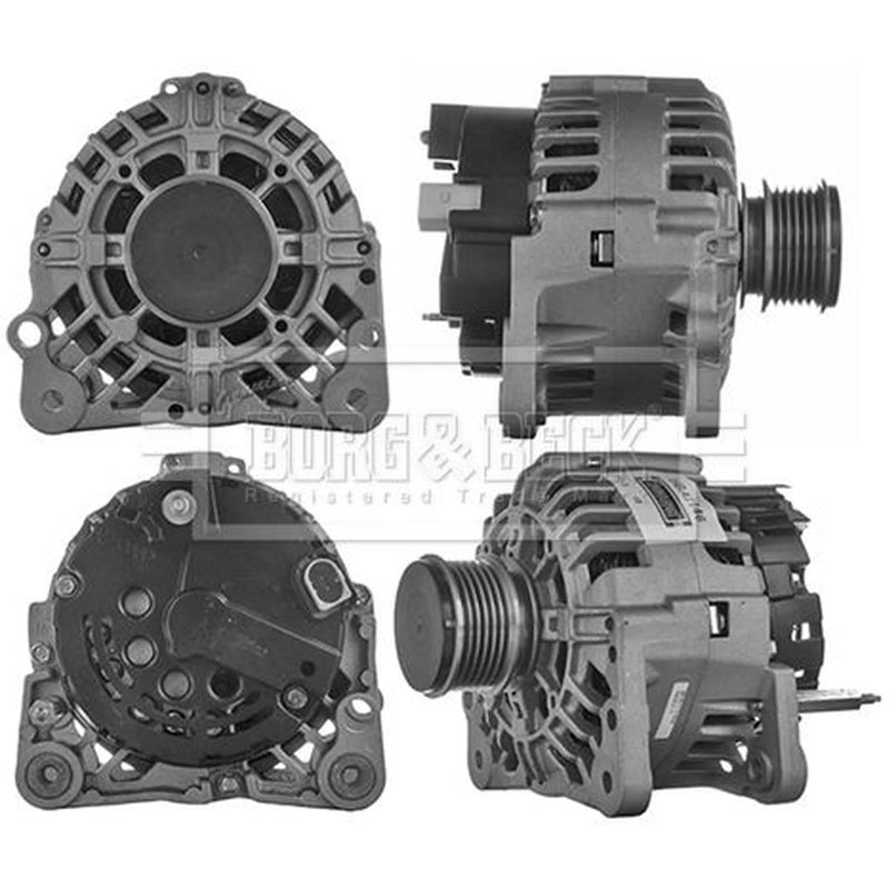 Borg & Beck Car Alternator 12V fits Audi A3 1996-2003 1.9
