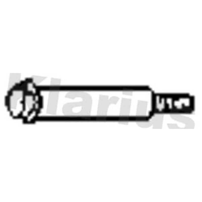 Klarius Exhaust System Bolt fits Renault Laguna I 1997-2001 3.0