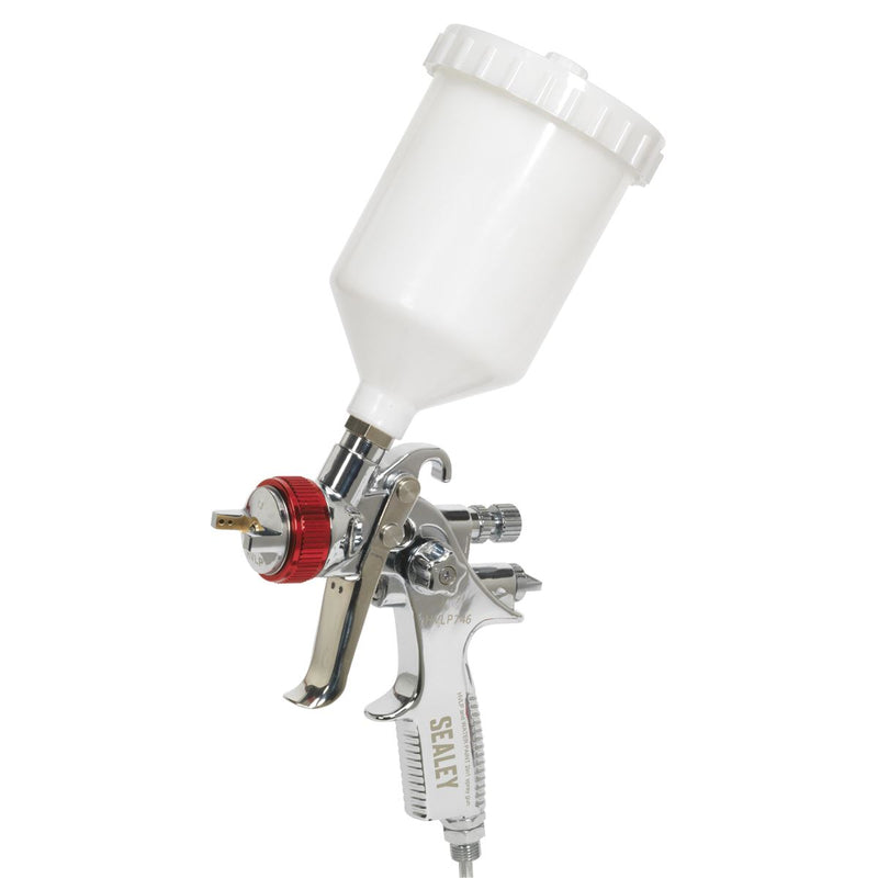 Sealey HVLP Gravity Feed Top Coat/Touch-Up Spray Gun Set HVLP774 Sealey - Dynamic Drive