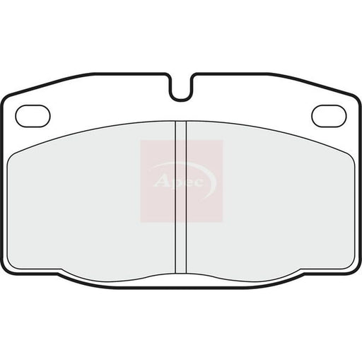 Apec Front Brake Pad Set PAD428