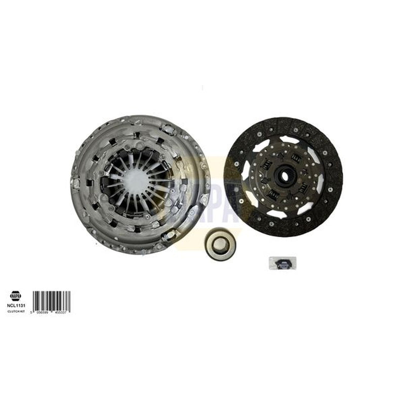 NAPA Clutch Kit Set 3pc fits Citroën Berlingo 2018 on 1.5