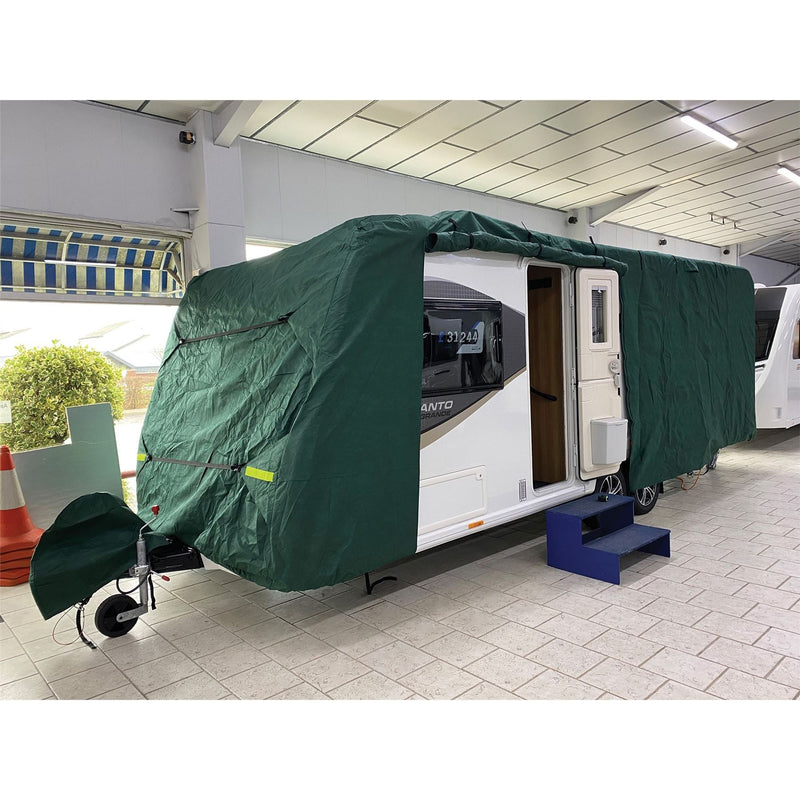 Caravan cover max (small , 360 - 420 cm) green 4342G8 Quest - Dynamic Drive