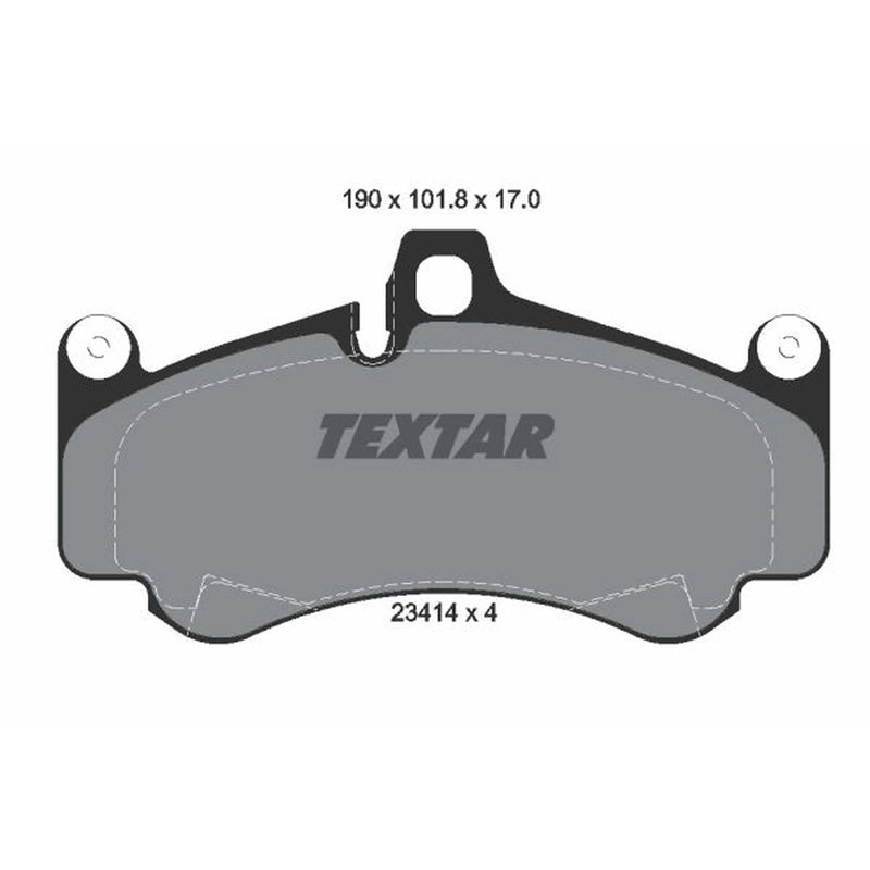 Textar Front Brake Pad Set 2341401
