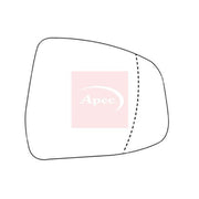 Apec Exterior Wing Mirror Glass Right fits Ford Focus II 2004-2012
