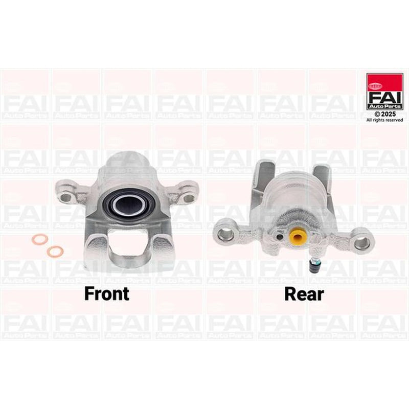FAI Brake Caliper Assembly Rear Right fits Nissan Cube 2009-2010 1.5 1.6