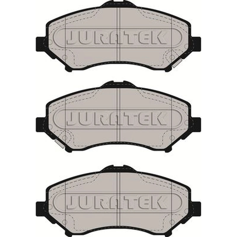 Juratek Front Brake Pad Set fits Chrysler Grand Voyager V 2007-2008