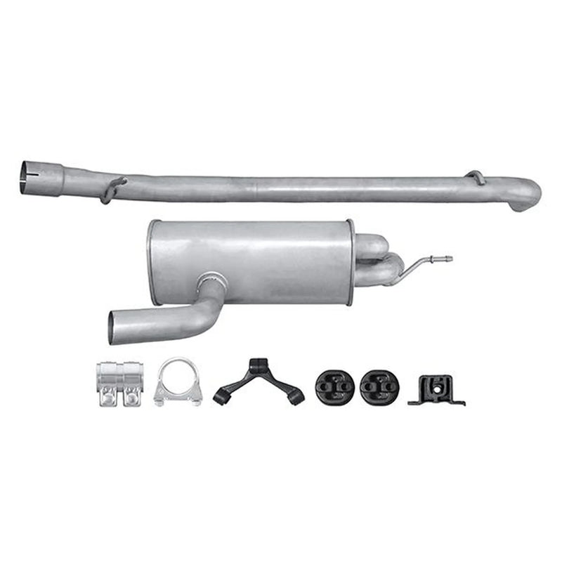 Hella End Silencer Rear fits VW Tiguan 2008-2018 2.0