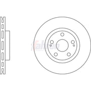 Fahren 2 x Front Brake Discs FBD6171-x2