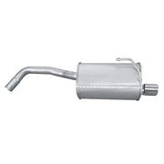 Hella End Silencer Rear fits Fiat 500 2007 on 1.3