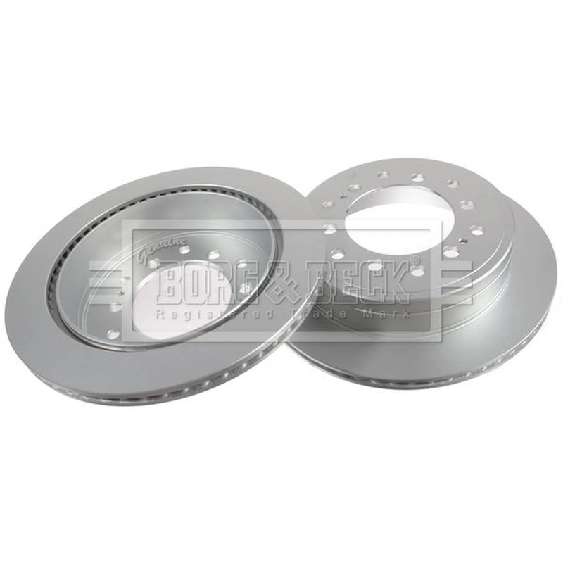 Borg & Beck Front & Rear Brake Discs & Pads fits Toyota Fj Cruiser 2005-2018 4.0