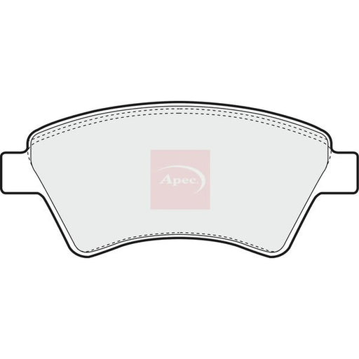 Apec Front Brake Pad Set PAD1306