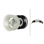 Hella Heater Blower Fan fits BMW 3 1990-1999 3.0 3.2