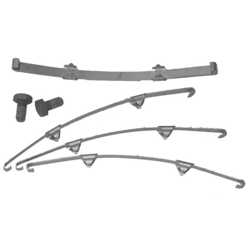 DON Front Brake Pad Set fits Plaxton Elite 2009 on