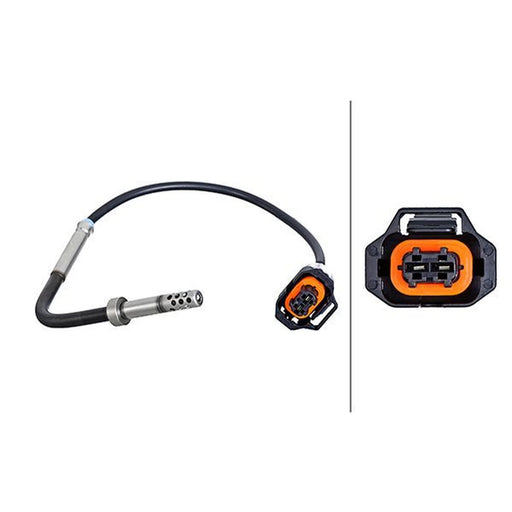 Hella Exhaust Gas Temperature Sensor before catalytic con fits Chevrolet Captiva