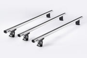 Summit Commercial 3 x Aluminium Fixed Point Roof Bars Rack 1.3m SULC-001 Summit - Dynamic Drive
