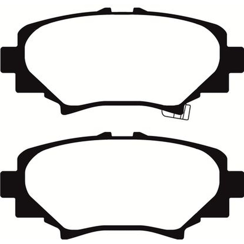 Abtex Front & Rear Pads fits Mazda 3 2013-2019 1.5 1.6 2.0 2.2
